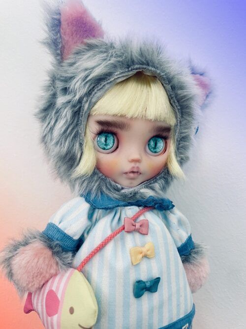 Doll “Zoe and Her Pet Fish - the 2nd” - Image 3